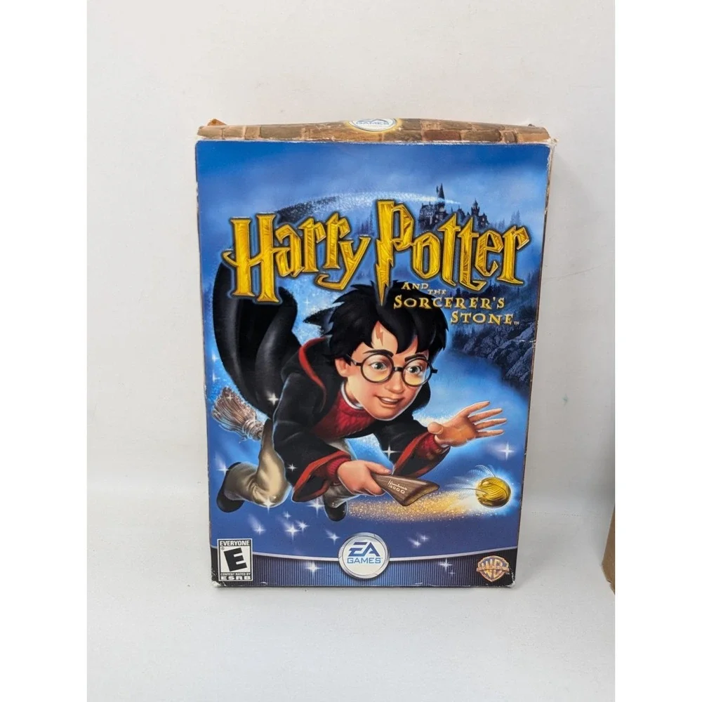 Harry Potter and the Sorcerer's Stone Smal Box PC Computer Game CIB Complete VTG
